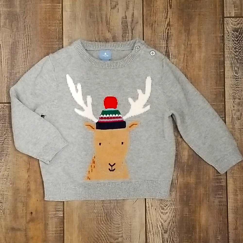 GAP Reindeer Sweater